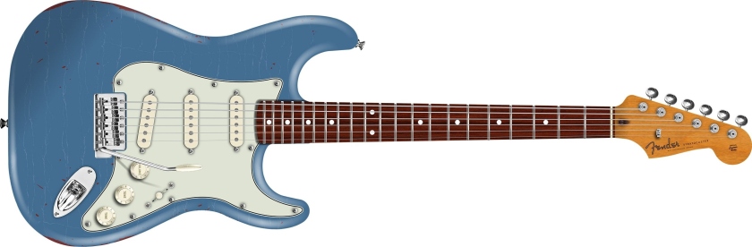 Fender Limited Edition Vintera II Road Worn Stratocaster Lake Placid Blue