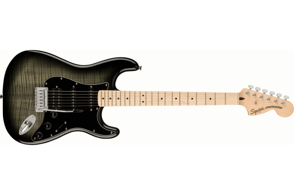 Affinity Series Stratocaster FMT HSS Maple Fingerboard Black Pickguard Black Burst Affinity Series Stratocaster FMT HSS Maple Fingerboard Black Pickguard Black Burst