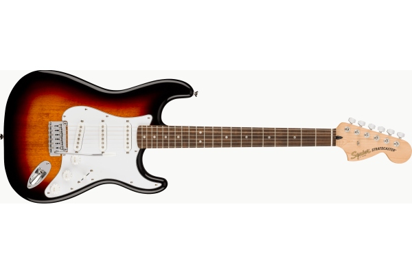 Affinity Series Stratocaster Laurel Fingerboard White Pickguard 3-Color Sunburst Affinity Series Stratocaster Laurel Fingerboard White Pickguard 3-Color Sunburst