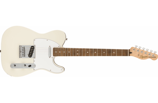 Chitară electrică Fender Squier Affinity Telecaster Laurel Fingerboard White Pickguard Olympic White