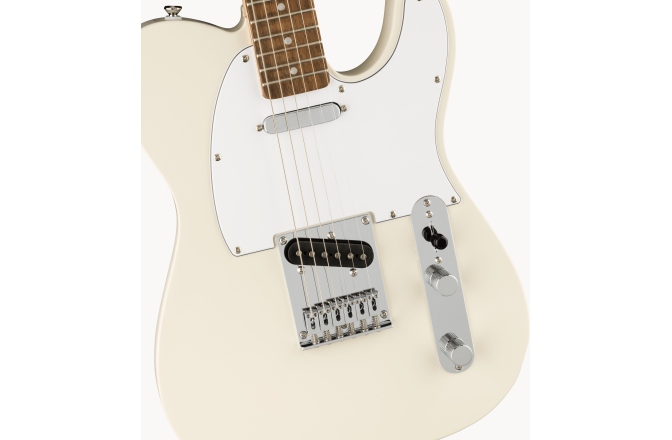 Chitară electrică Fender Squier Affinity Telecaster Laurel Fingerboard White Pickguard Olympic White