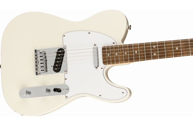 Chitară electrică Fender Squier Affinity Telecaster Laurel Fingerboard White Pickguard Olympic White