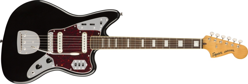 Fender Squier Classic Vibe '70s Jaguar Laurel Fingerboard Black