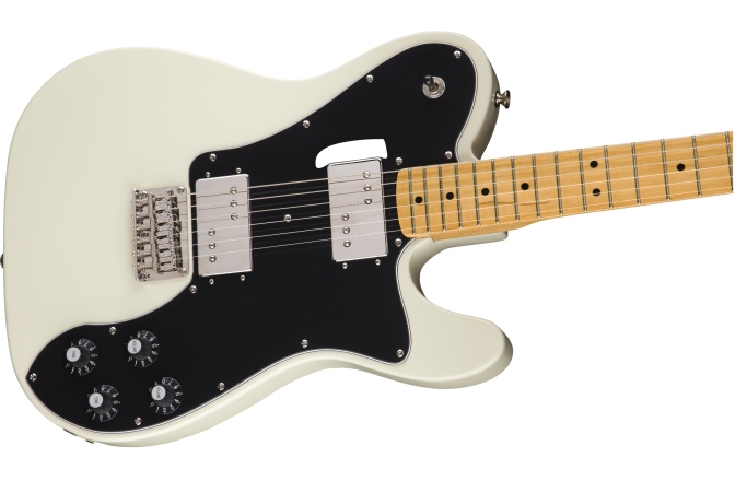 Chitară Electrică Fender Squier Classic Vibe '70s Telecaster Deluxe Maple Fingerboard Olympic White