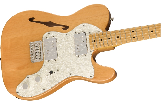 Chitară Electrică Fender Squier Classic Vibe '70s Telecaster Thinline Maple Fingerboard Natural