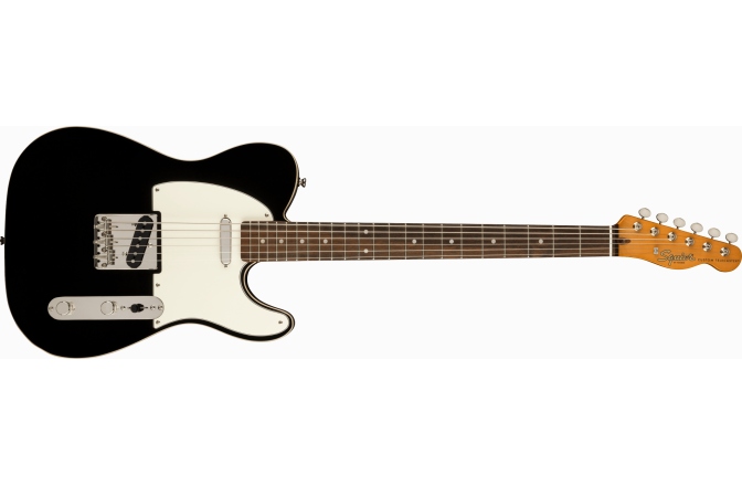 Chitară Electrică Fender Squier Classic Vibe Baritone Custom Telecaster Laurel Fingerboard Parchment Pickguard Black