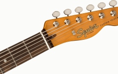 Chitară Electrică Fender Squier Classic Vibe Baritone Custom Telecaster Laurel Fingerboard Parchment Pickguard Black