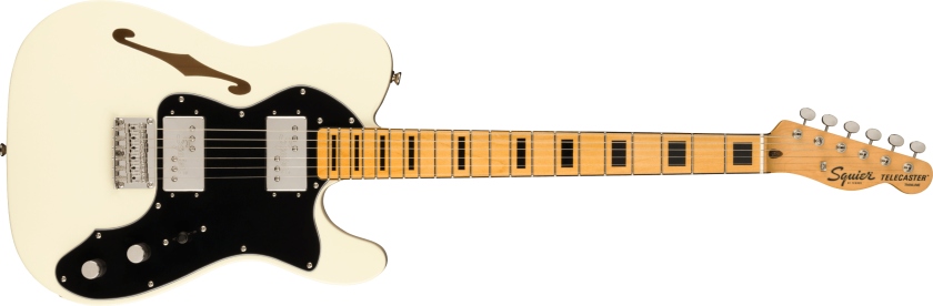 Fender Squier Limited Edition Classic Vibe '70s Telecaster Thinline MN Olympic White