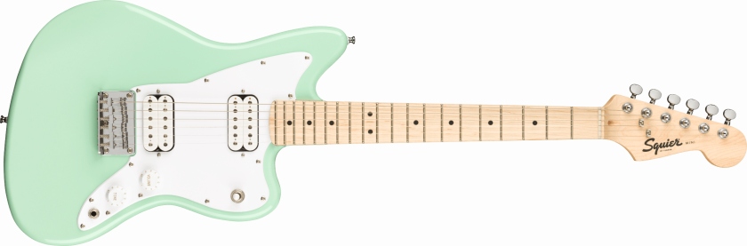 Fender Squier Mini Jazzmaster HH Maple Fingerboard Surf Green
