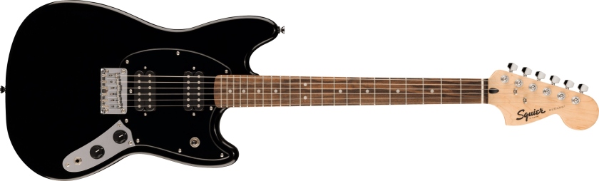 Fender Squier Mustang HH Black