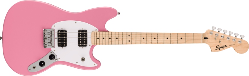 Fender Squier Sonic Mustang HH MN WPG Flash Pink