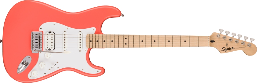 Fender Squier Sonic Strat HSS MN WPG Tahitian Coral