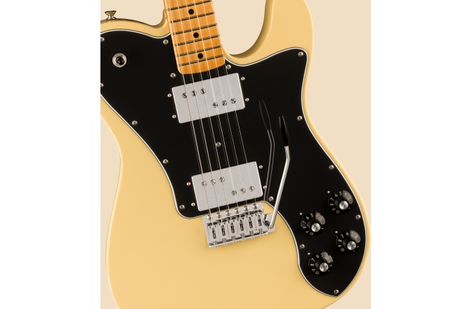 Chitară Electrică Fender Vintera II '70s Telecaster Deluxe with Tremolo Maple Fingerboard Vintage White