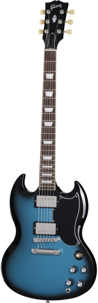 Gibson SG Standard '61 Stop Bar Pelham Blue Burst