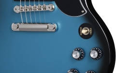 Chitară Electrică Gibson SG Standard '61 Stop Bar Pelham Blue Burst