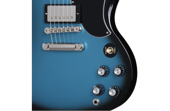 Chitară Electrică Gibson SG Standard '61 Stop Bar Pelham Blue Burst