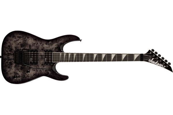 JS Series Dinky JS32 DKAP Amaranth Fingerboard Transparent Black