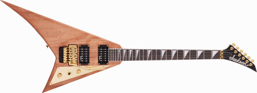 Jackson JS Series Rhoads MAH JS32 Amaranth Fingerboard Natural