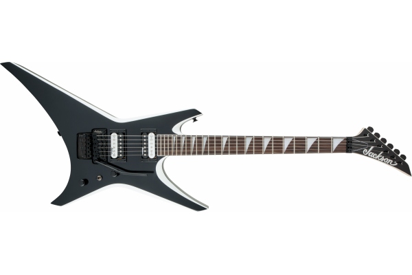 Jackson JS Series Warrior™ JS32 Amaranth Fingerboard Black with White Bevels