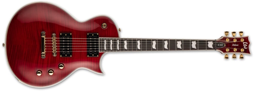 LTD EC-1000 T CTM STBC SEE THRU BLACK CHERRY