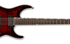 Chitară electrică LTD MH-1000 EVERTUNE DARK BROWN SUNBURST