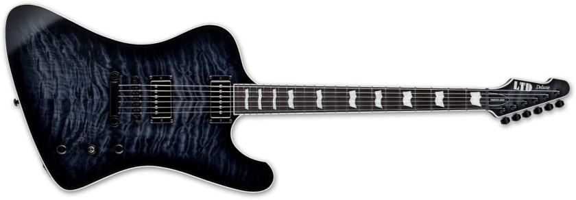 LTD PHOENIX-1000 QMSTBLKSB SEE THRU BLACK SUNBURST