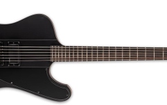 Chitară electrică LTD PHOENIX BLACK METAL BLKS BLACK SATIN