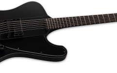 Chitară electrică LTD PHOENIX BLACK METAL BLKS BLACK SATIN