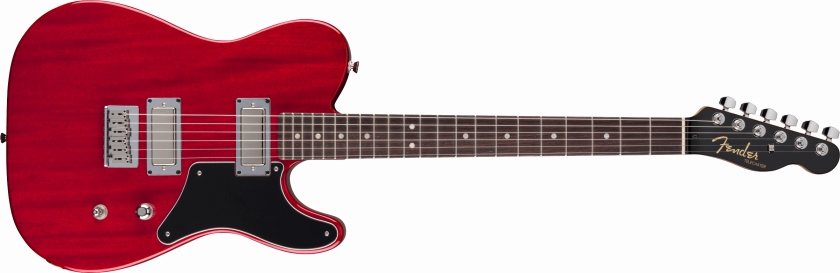 Fender American Professional II Telecaster Cabronita RF Crimson Transparent