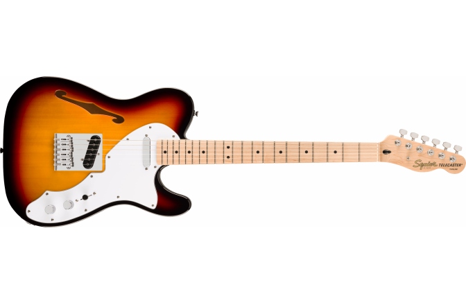 Chitară electrică model T Fender Squier Affinity Series Telecaster Thinline MF 3-Color Sunburst