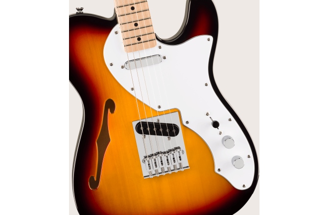 Chitară electrică model T Fender Squier Affinity Series Telecaster Thinline MF 3-Color Sunburst