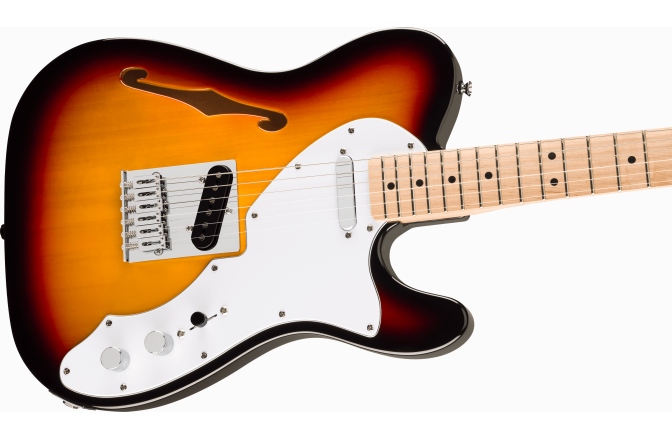 Chitară electrică model T Fender Squier Affinity Series Telecaster Thinline MF 3-Color Sunburst