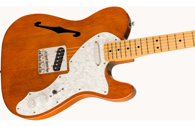 Chitară electrică model T Fender Squier Classic Vibe '60s Telecaster Thinline Maple Fingerboard Natural