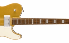 Chitară electrică model T Fender Squier Limited Edition Paranormal Troublemaker Telecaster Deluxe - Aztec Gold