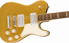 Chitară electrică model T Fender Squier Limited Edition Paranormal Troublemaker Telecaster Deluxe - Aztec Gold