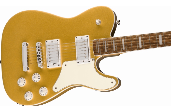 Chitară electrică model T Fender Squier Limited Edition Paranormal Troublemaker Telecaster Deluxe - Aztec Gold