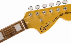 Chitară electrică model T Fender Squier Limited Edition Paranormal Troublemaker Telecaster Deluxe - Aztec Gold