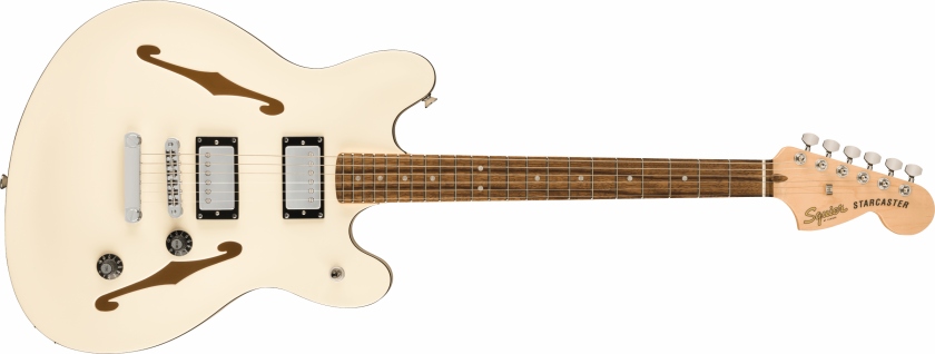 Fender Squier Affinity Series Starcaster Deluxe LF Olympic White
