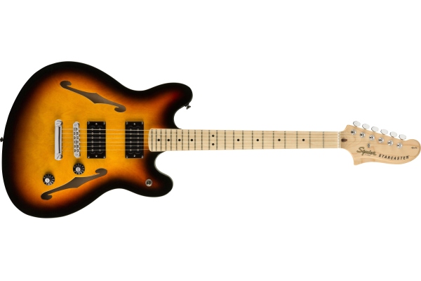 Affinity Series Starcaster Maple Fingerboard 3-Color Sunburst
