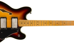 Chitară Electrică Semi-Hollow Fender Squier Classic Vibe Starcaster Maple Fingerbaord 3-Color Sunburst