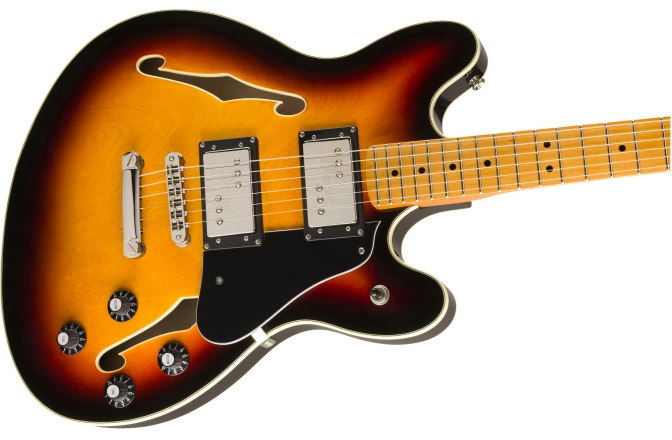Chitară Electrică Semi-Hollow Fender Squier Classic Vibe Starcaster Maple Fingerbaord 3-Color Sunburst