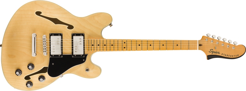 Fender Squier Classic Vibe Starcaster Maple Fingerbaord Natural