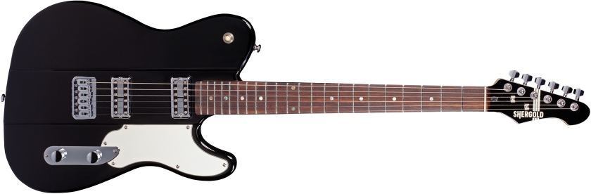 Shergold Guitar Telstar Standard Black