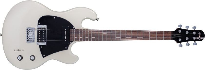 Shergold Masquerader Standard SM11 Solid Quartz White Gloss