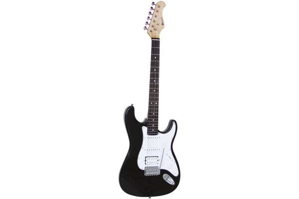 Dimavery ST-312 E-Guitar, black