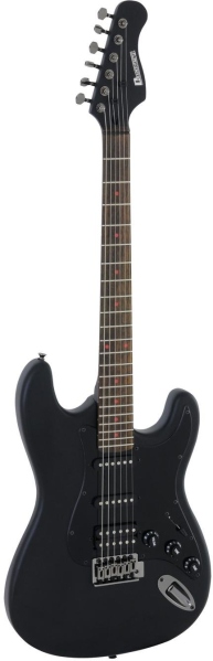 Dimavery ST-312 E-Guitar, satin black