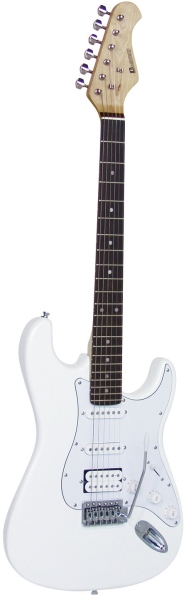 Dimavery ST-312 E-Guitar, white