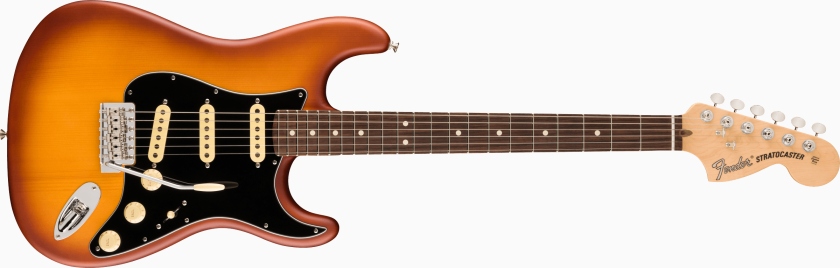 Fender American Performer Spruce Stratocaster RW Honey Burst