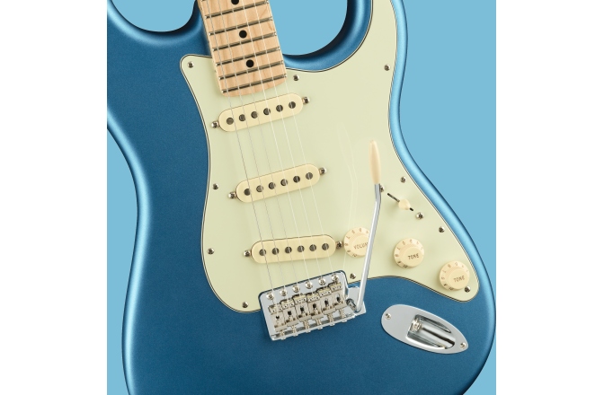 Chitară electrică ST Fender American Performer Stratocaster Satin Lake Placid Blue