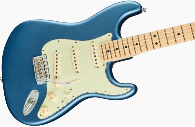 Chitară electrică ST Fender American Performer Stratocaster Satin Lake Placid Blue